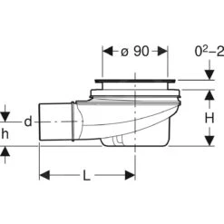 Geberit Toebehoren - Douchesifon, Afvoer 90 Mm, Waterslothoogte 50 Mm 150.550.00.1 6 Geberit Toebehoren - Douchesifon, Afvoer 90 Mm, Waterslothoogte 50 Mm 150.550.00.1 -Douche Uitrusting 02fca6e3d135414dd7315b9e