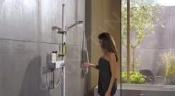 Hansgrohe Raindance - Glijstangset Select S 120, 3jet, EcoSmart 9l/min, Glijstang 1,50 M, Wit/chroom 27647400 -Douche Uitrusting 03a37c80112e4afd114ef446