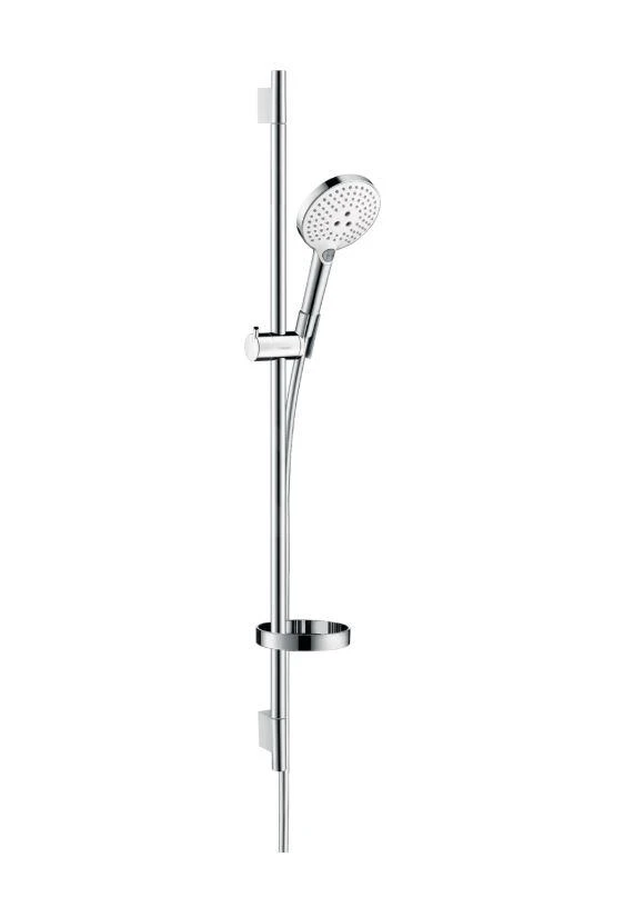 Hansgrohe Raindance Select S - Doucheset 120, 3jet, Wit/chroom 26631400 3 Hansgrohe Raindance Select S - Doucheset 120, 3jet, Wit/chroom 26631400