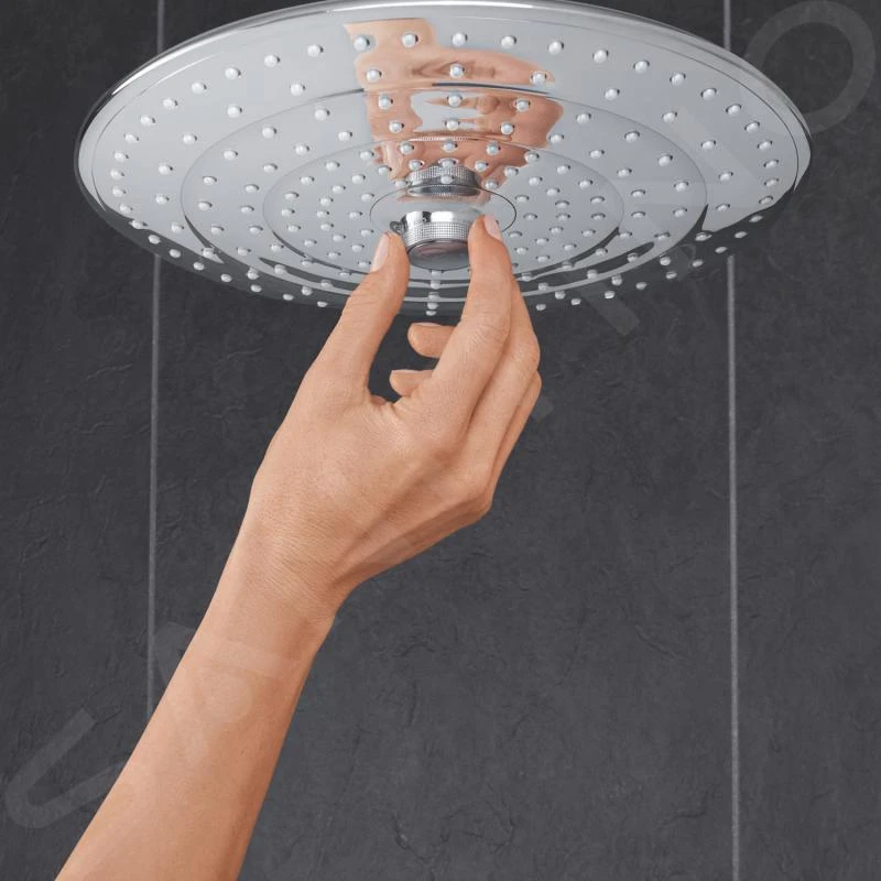 Grohe Euphoria SmartControl - Hoofddouche 260 Mm, 3 Stralensoorten, Douchearm 142 Mm, Chroom 26461000 8 Grohe Euphoria SmartControl - Hoofddouche 260 Mm, 3 Stralensoorten, Douchearm 142 Mm, Chroom 26461000 - Afbeelding 6