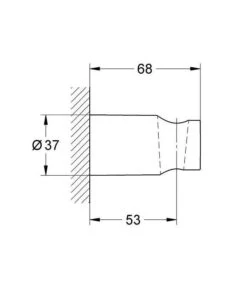 Grohe Vitalio Universal - Douchehouder, Chroom 26102000 -Douche Uitrusting 0ede34ce8aa4c3baff4b1cc1