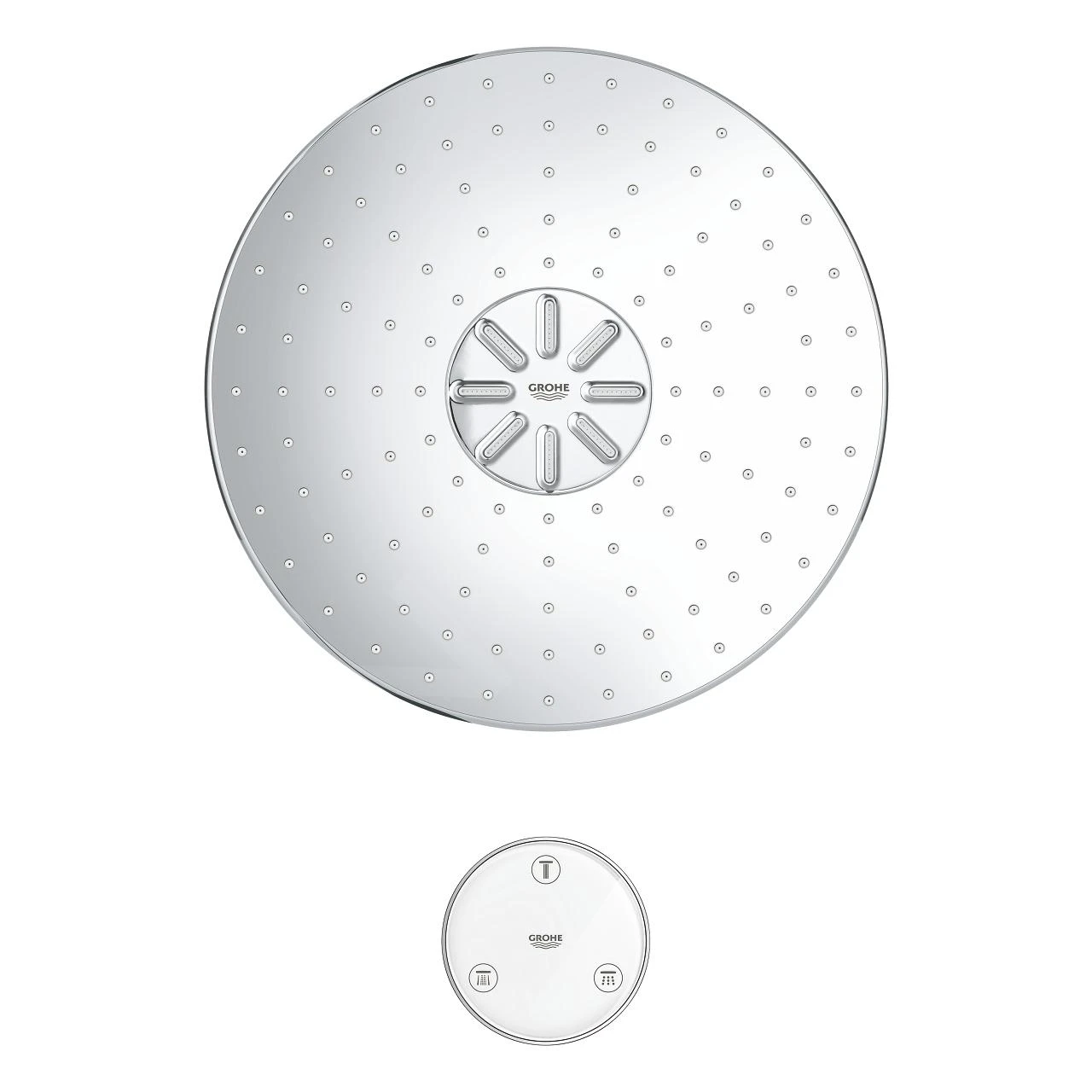 Grohe Rainshower SmartConnect - Hoofddouche 310 9,5 L/min Met Afstandbediening, 2-jets, Chroom 26641000 5 Grohe Rainshower SmartConnect - Hoofddouche 310 9,5 L/min Met Afstandbediening, 2-jets, Chroom 26641000 - Afbeelding 3