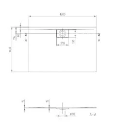 Villeroy & Boch Architectura MetalRim - Douchebak, 800x1200 Mm, Antraciet UDA1280ARA215V-1S 8 Villeroy & Boch Architectura MetalRim - Douchebak, 800x1200 Mm, Antraciet UDA1280ARA215V-1S -Douche Uitrusting 11dd6dce16eb75d82aa1f240
