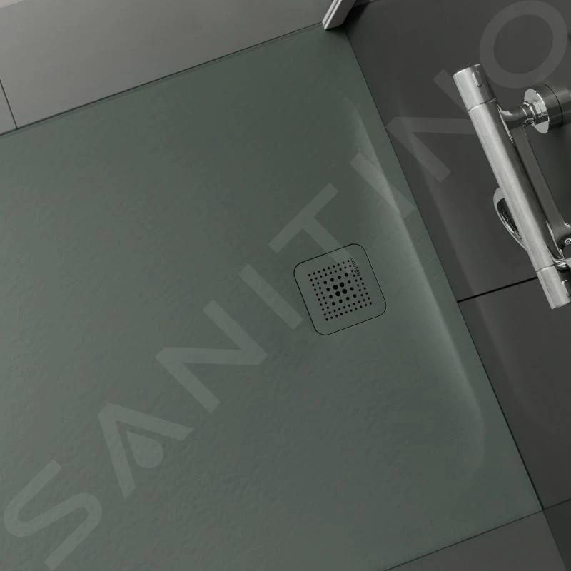 Laufen Pro - Douchebak 1100x800 Mm, Mat Betongrijs H2129540790001 5 Laufen Pro - Douchebak 1100x800 Mm, Mat Betongrijs H2129540790001 - Afbeelding 3