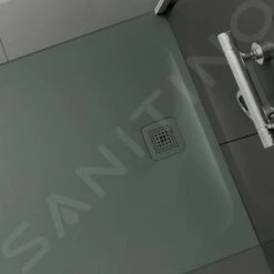 Laufen Pro - Douchebak 1200x700 Mm, Mat Betongrijs H2129510790001 -Douche Uitrusting 192da0a2ce602be20022143d