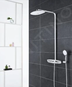 Grohe Rainshower SmartControl - Doucheset Duo Met Thermostaat 360, 2-jets, Chroom/moon White 26250LS0 -Douche Uitrusting 19637bf058a7656994a109f6