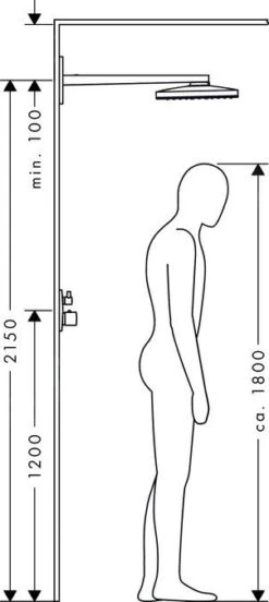 Hansgrohe Rainmaker Select - Hoofddouche 460 Mm, 1jet, Douchearm 460mm, Wit/chroom 24003400 -Douche Uitrusting 1c08b188eecc0db4bb8847cb