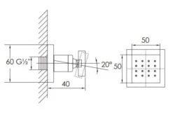 Steinberg 135 - Zijdouche, Mat Zwart 135 4400 S -Douche Uitrusting 2393476c151ccc1322cae9d3