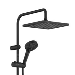 Hansgrohe Vernis Shape - Showerpipe 240 Doucheset Met Thermostaat, 2jet, EcoSmart, Mat Zwart 26429670 11 Hansgrohe Vernis Shape - Showerpipe 240 Doucheset Met Thermostaat, 2jet, EcoSmart, Mat Zwart 26429670 -Douche Uitrusting 2577baf3040c605e6c83719c