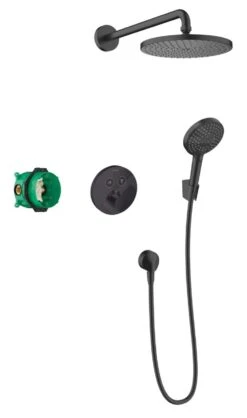 Hansgrohe Raindance S - Doucheset 240, Met ShowerSelect S Inbouw Thermostaatkraan, Mat Zwart 27959670