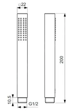 Ideal Standard Idealrain - Douchekop, Chroom BD320AA -Douche Uitrusting 2d1a692ebfe975fdf285c6a1