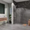 Lansanit LitLUX Brix - Douchecabine 4 Delig 900x900 Mm, Glanzend Aluminium/helder Glas HHY99-4 -Douche Uitrusting 2d340ac953eeffd71a038d72 1