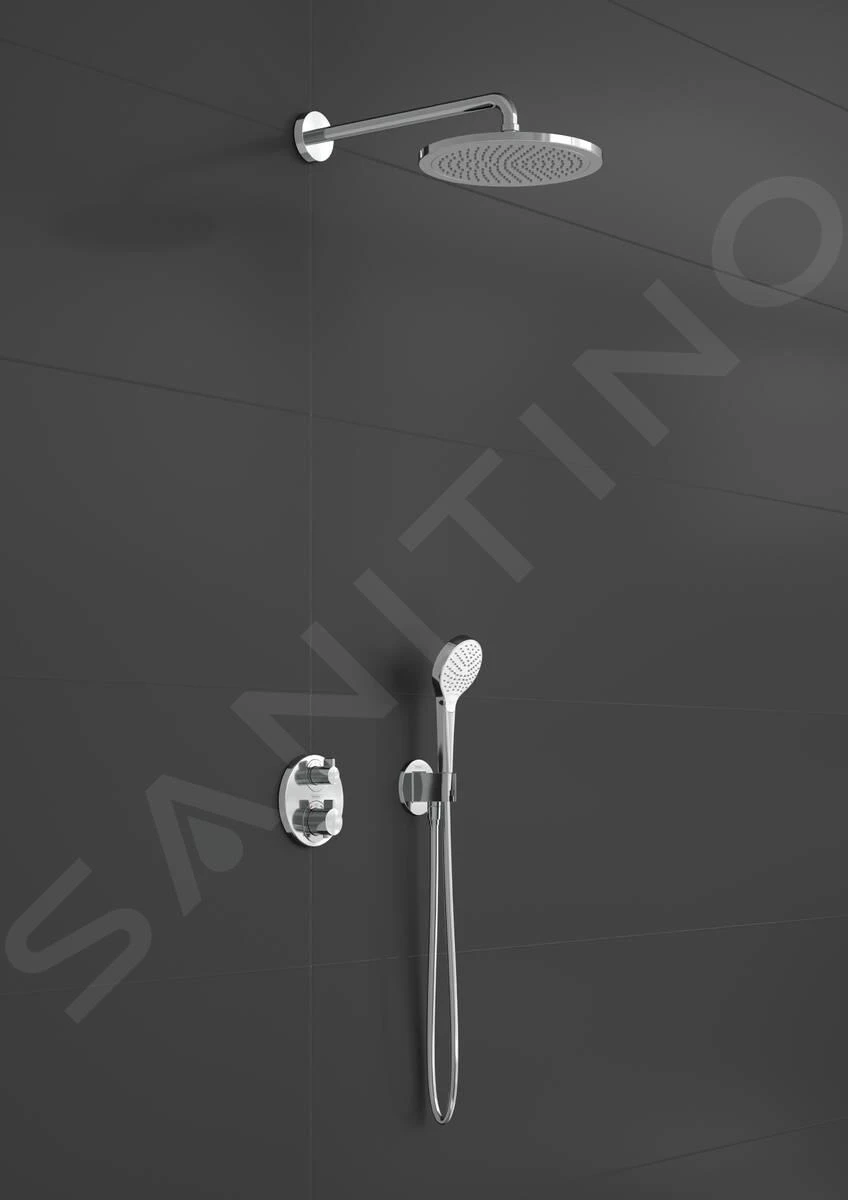 Hansgrohe Croma - Doucheset 280, Met Ecostat S Inbouw Thermostaatkraan, Chroom 27954000 9 Hansgrohe Croma - Doucheset 280, Met Ecostat S Inbouw Thermostaatkraan, Chroom 27954000 - Afbeelding 7