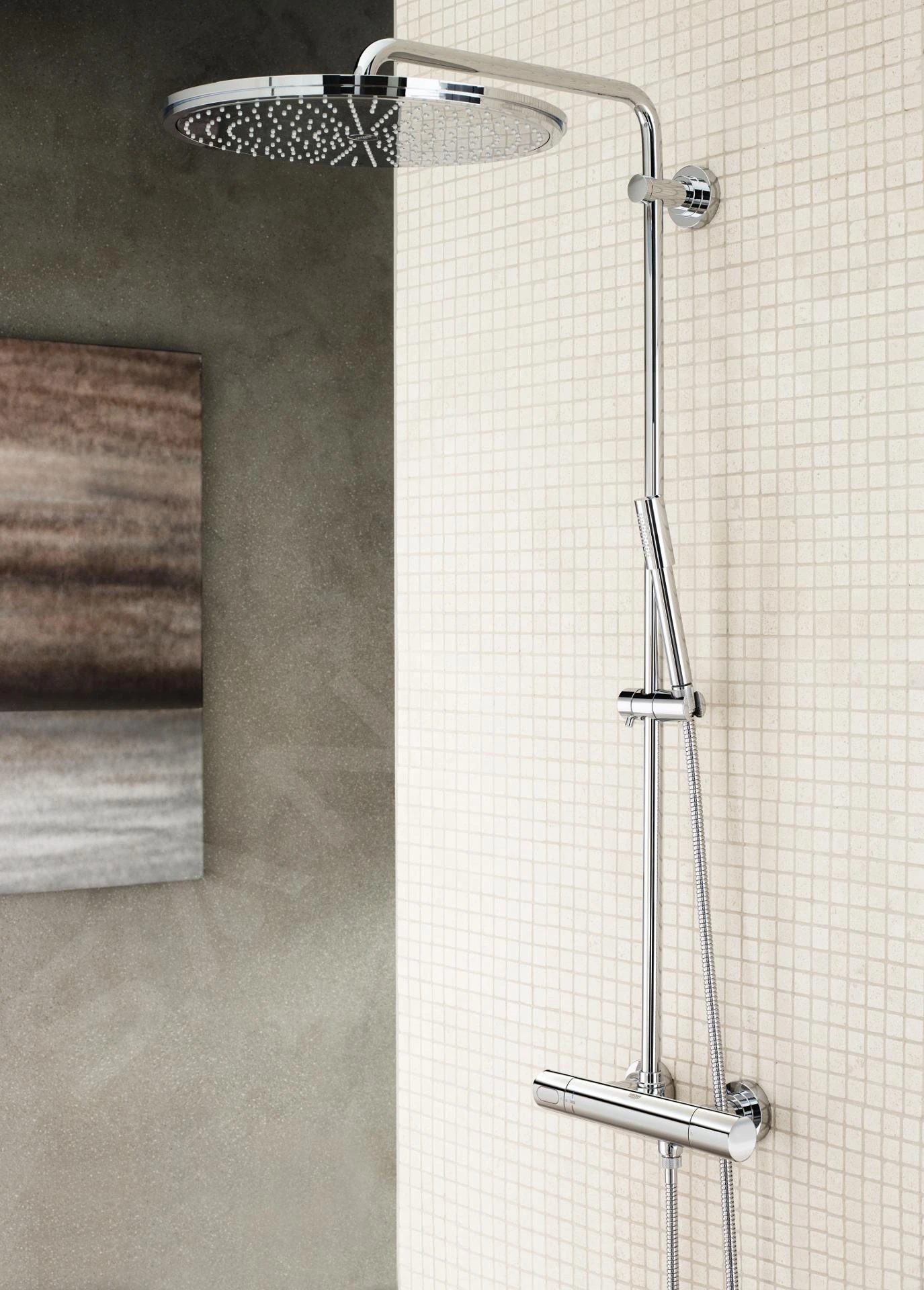 Grohe Rainshower - Regendouchesysteem, Chroom 27174001 6 Grohe Rainshower - Regendouchesysteem, Chroom 27174001 - Afbeelding 4