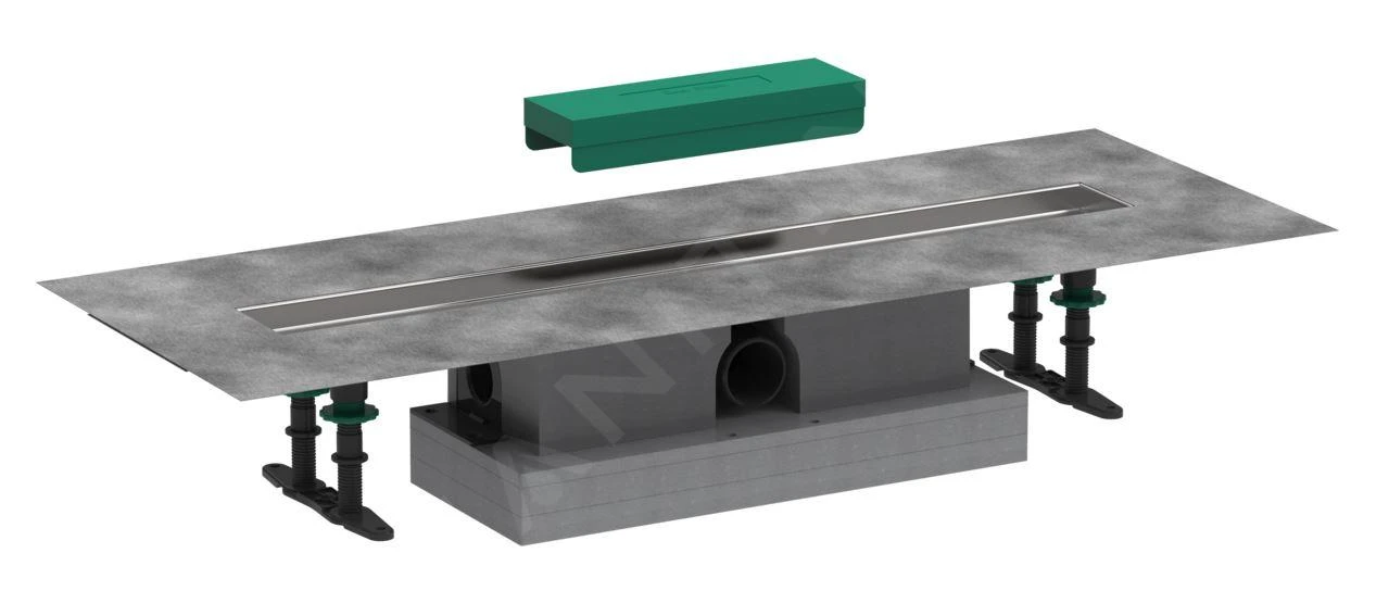 Hansgrohe UBox Universal - Complete Set Voor Standaard Installatie 700 Mm Douchegoten, Rvs 56023180 3 Hansgrohe UBox Universal - Complete Set Voor Standaard Installatie 700 Mm Douchegoten, Rvs 56023180