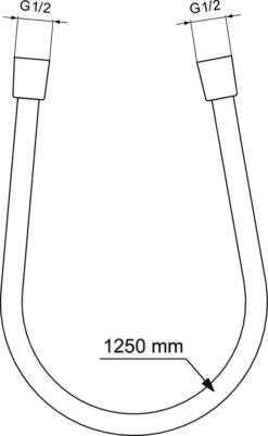 Ideal Standard Idealrain - Doucheslang Idealflex 1250 Mm, Magnetic Grey BE125A5 -Douche Uitrusting 32547ba93f5df1564f6f2c46