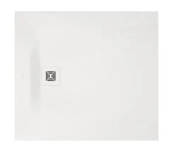 Duravit Sustano - Douchebak, 1000x900 Mm, DuraSolid, Mat Wit 720274740000000