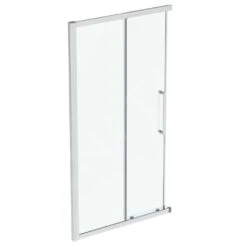 Ideal Standard I.Life - Douche Schuifdeur, Tweedelige, 1100 Mm, Silver Bright/helder Glas T4858EO