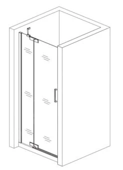 Lansanit LitLUX Brix - Pendel Douchedeur 1000 Mm, Links, Glanzend Aluminium/helder Glas H2Y-10L -Douche Uitrusting 3a3344b488d2e57df66bd049 3