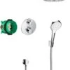 Hansgrohe Croma Select S - Doucheset 180 Met Ecostat Thermostaat, 2jet, Chroom 27295000 -Douche Uitrusting 3e51c66ebe0a14f6c8b09ec1