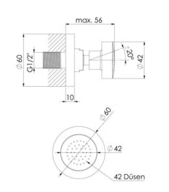 Steinberg 100 - Zijdouche, Chroom 100 4400 -Douche Uitrusting 3eb942e88ecc4ece1b2d8cfb
