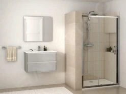 Ideal Standard Connect 2 - Schuifdeur, 2-delig, 1400 Mm, Silver Bright/helder Glas K9278EO -Douche Uitrusting 3fc495e3eb45a2f5a3f4f5ae 1