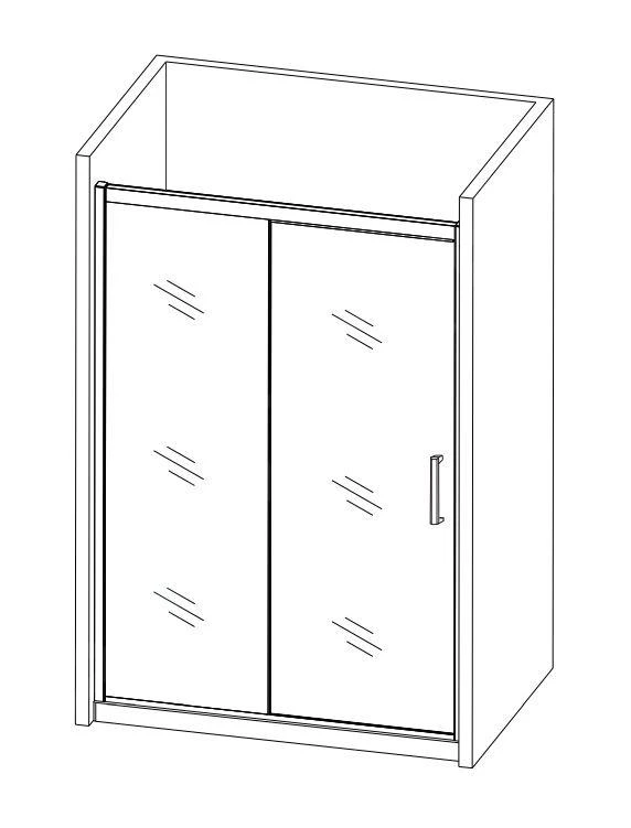 Lansanit LitLUX Serra - Douche Schuifdeur 1400 Mm, Glanzend Aluminium/helder Glas SEU14-2 5 Lansanit LitLUX Serra - Douche Schuifdeur 1400 Mm, Glanzend Aluminium/helder Glas SEU14-2 - Afbeelding 3