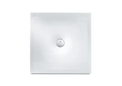 Laufen Indura - Douchebak Met Geluiddempende Pads, 1000x1000 Mm, Wit H2150720000401