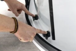 Gelco Sigma - Douchehoek 80x80 Cm, R550, Mat Zwart/helder Glas GS5580B -Douche Uitrusting 4179a76620f411d46e9b8ea0 2