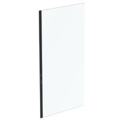 Ideal Standard Connect 2 - Douchewand Wetroom 900 Mm, Zwart/helder Glas K9377V3