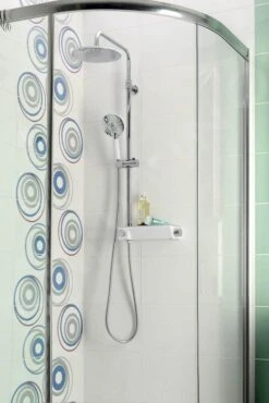 Sapho Douches - Liam 210 Doucheset Met Thermostaat, 3jet, Chroom LP139 -Douche Uitrusting 459549e0b9047884685d812c