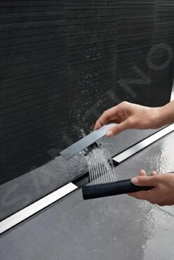 Geberit CleanLine - Rooster Voor Douchegoot 80, 300-1300 Mm, Gepolijst/geborsteld RVS 154.441.KS.1 -Douche Uitrusting 4a14a3de842958d81679eb77