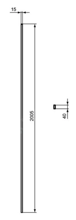 Ideal Standard I.Life - Instelprofiel 15 Mm, Silver Bright T4893EO -Douche Uitrusting 4c18f40032a7704d6d43a0dd