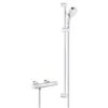Grohe Grohtherm 800 Cosmopolitan - Douchekraan Met Thermostaat Opbouw, 2 Jets, Chroom 34769000 -Douche Uitrusting 4df0afe181836561d0d98f9d