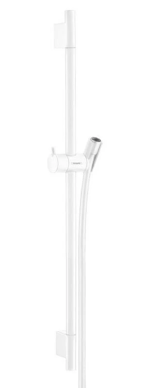 Hansgrohe Unica'S - Douchestang 650mm Met Doucheslang, Mat Wit 28632700 3 Hansgrohe Unica'S - Douchestang 650mm Met Doucheslang, Mat Wit 28632700