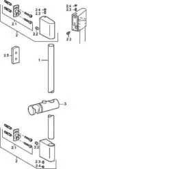 Hansa Purejet - Glijstang 900 Mm, Chroom 04550200 -Douche Uitrusting 509e3f9570ff3bba70a9d46f