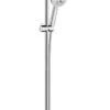 Hansgrohe Crometta 100 - Multi Glijstangset, 3jet, Douchestang 900 Mm, Wit/chroom 26656400 -Douche Uitrusting 50d9abffd890787661747976