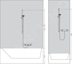 Hansgrohe Raindance - Douchestang Unica&apos;S Puro 900 Mm, Met Doucheslang, Geborsteld Nikkel 28631820 -Douche Uitrusting 51f5f6b098e81d7f2cab0b10