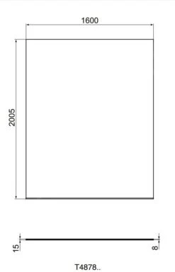 Ideal Standard I.Life - Douchewand 1600 Mm, Silver Bright/helder Glas T4878EO -Douche Uitrusting 5235a32fe9ebabd7b69dffc3