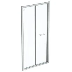 Ideal Standard Connect 2 - Vouwdeur 1000 Mm, Silver Bright/helder Glas K9289EO