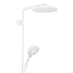 Hansgrohe Raindance Select S - Showerpipe Douchset Met Thermostaat, 1jet, Mat Wit 27633700 12 Hansgrohe Raindance Select S - Showerpipe Douchset Met Thermostaat, 1jet, Mat Wit 27633700 -Douche Uitrusting 5316abd298939035a2bb0115
