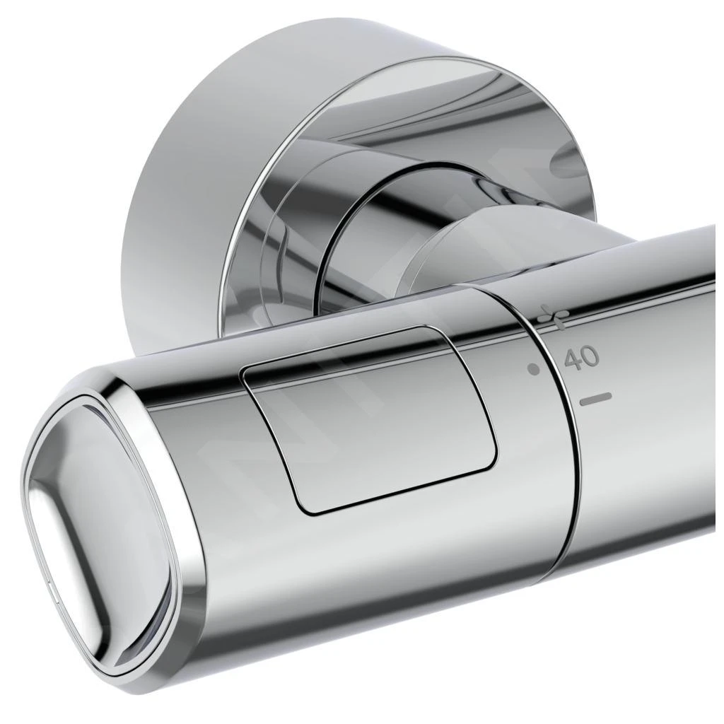 Ideal Standard CeraTherm - Doucheset Met Thermostaat, 300x200 Mm, 3jets, Chroom A7705AA 6 Ideal Standard CeraTherm - Doucheset Met Thermostaat, 300x200 Mm, 3jets, Chroom A7705AA - Afbeelding 4