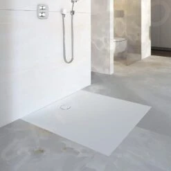 Geberit Setaplano - Vlakke Douchebak, 900x900 Mm, Mineraal Materiaal, Antislip, Alpine Wit 154.270.11.1 -Douche Uitrusting 5b71034f6a355c41cc6081ea 2