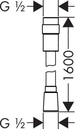 Hansgrohe Doucheslangen - Doucheslang Isiflex 1600 Mm Met Stroomregulatie, Chroom 28248000 5 Hansgrohe Doucheslangen - Doucheslang Isiflex 1600 Mm Met Stroomregulatie, Chroom 28248000 -Douche Uitrusting 63c2d411c567f0d354acc4b3