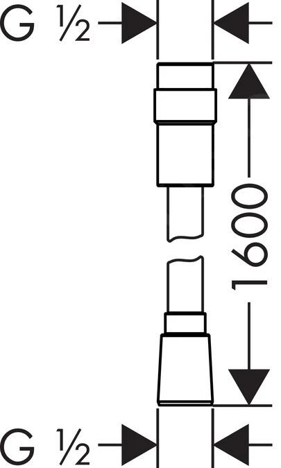 Hansgrohe Doucheslangen - Doucheslang Isiflex 1600 Mm Met Stroomregulatie, Chroom 28248000 4 Hansgrohe Doucheslangen - Doucheslang Isiflex 1600 Mm Met Stroomregulatie, Chroom 28248000 - Afbeelding 2