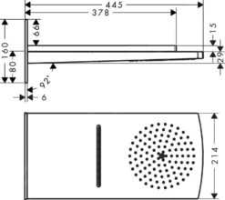 Hansgrohe Raindance - Hoofddouche Rainfall 180 Air 2jet, Chroom 28433000 -Douche Uitrusting 64f97b546c354afeb7924e8f
