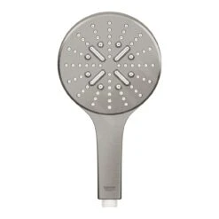 Grohe Rainshower SmartActive - Handdouche 130 9,5 L/ Min, 3-jets, Geborsteld Hard Graphite 26574AL0 -Douche Uitrusting 6529b0f741c247a850fedfed