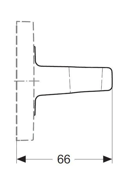 Ideal Standard Archimodule - Handdouchehouder, Chroom A1520AA 4 Ideal Standard Archimodule - Handdouchehouder, Chroom A1520AA - Afbeelding 2