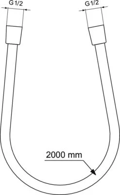 Ideal Standard Idealrain - Doucheslang Idealflex 2000 Mm, Chroom BE200AA -Douche Uitrusting 6a45931db07be2afc9ba474f