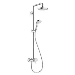 Hansgrohe Croma Select S - Doucheset 180, 2jet Met Douchekraan, Wit/chroom 27255400